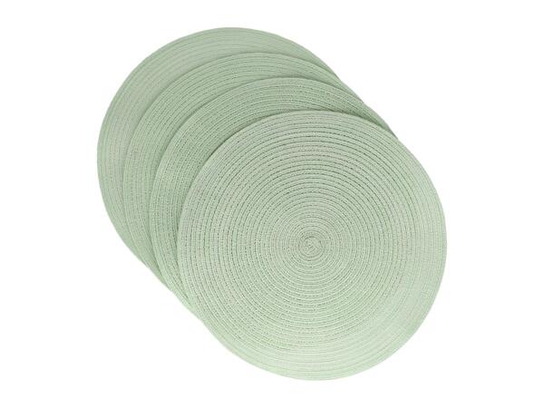 Green Placemats - Set of 4