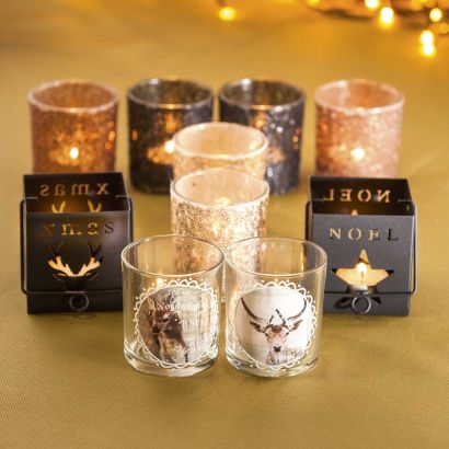 Photophores de Noël, 2 pcs