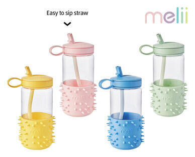Melii Puzzle Container, Spikey Water Bottle or Stacking Food Storage Containers with Lids