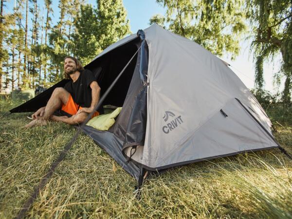 Verdunkeltes Campingzelt, 4 Personen
