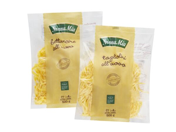 Egg Fettuccine or Tagliolini