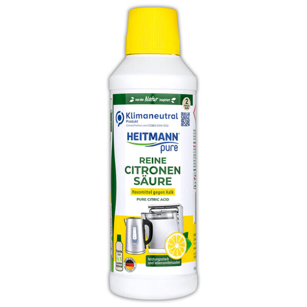 Reine Citronen Säure flüssig