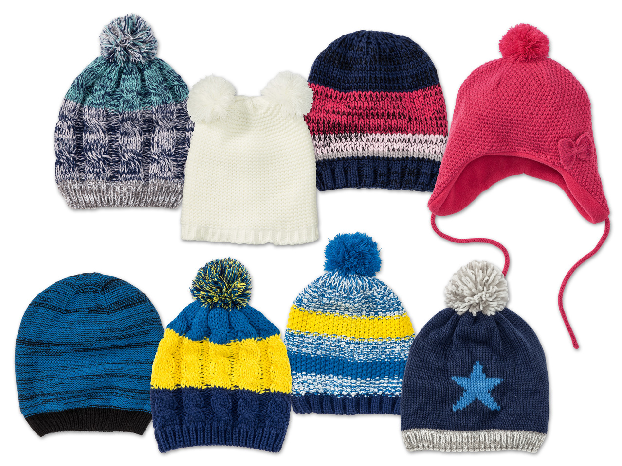 LUPILU(R) Kleinkinder Strickmütze1