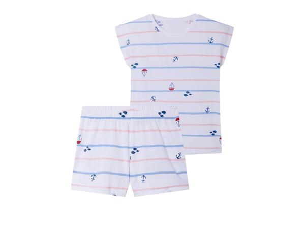 Kid's short pyjama set