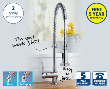 Spiral Kitchen Mixer Tap