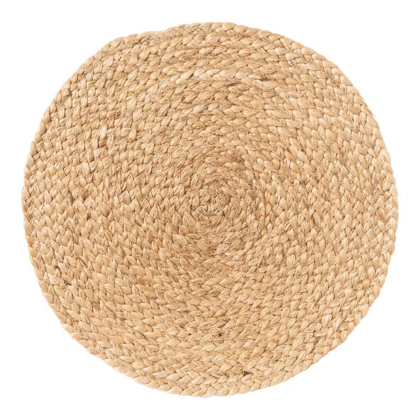 HOME CREATION(R) 				Sets de table en jute, 2 pcs