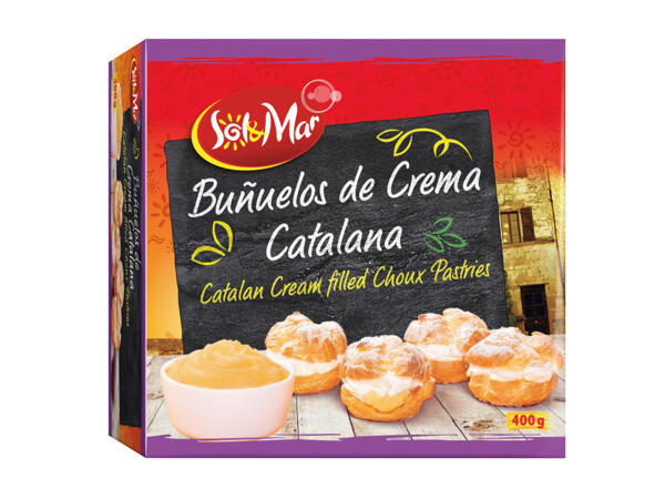 Bakelse med crema catalana