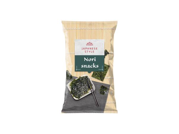 Nori seaweed snacks
