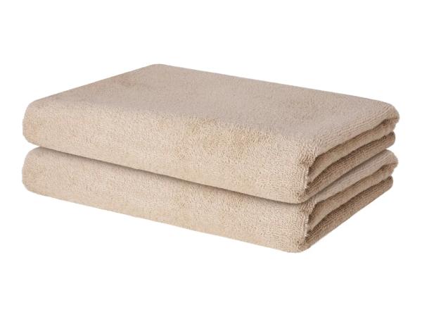Livarno Home Beige Bath Towel