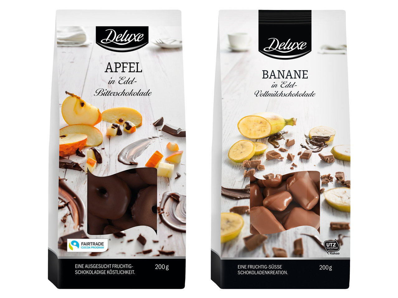 DELUXE Schokolierte Früchte