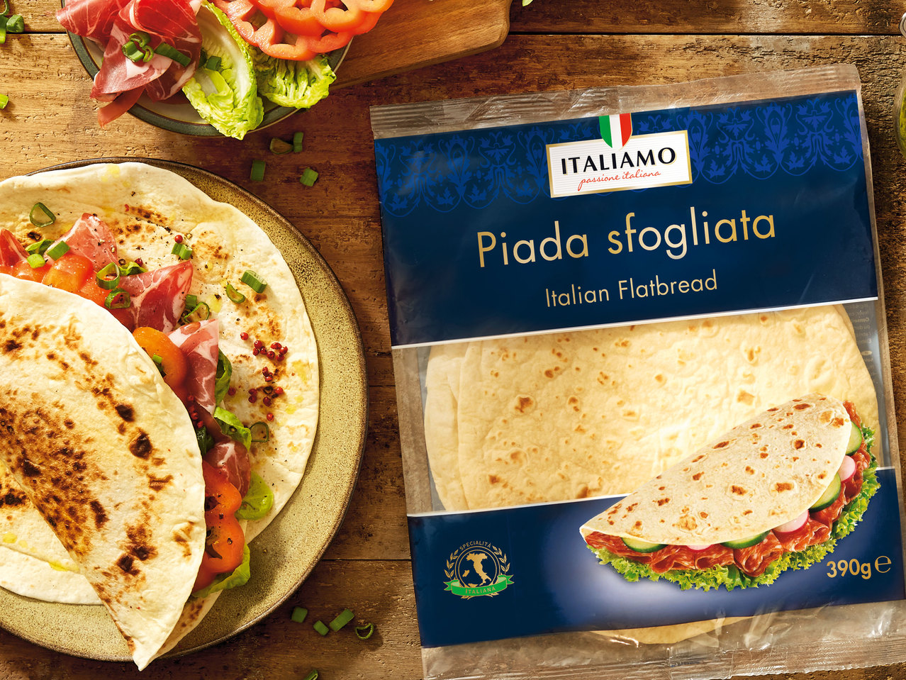 ITALIAMO Piada sfogliata
