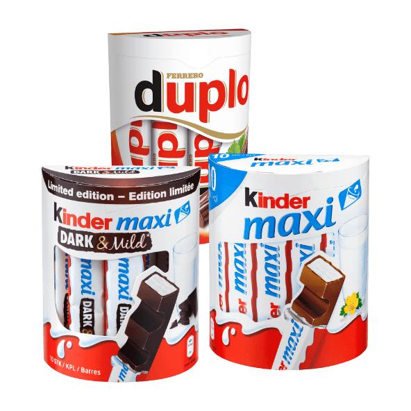 Kinder maxi eller duplo