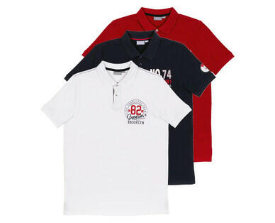 WATSON'S 
 POLO POUR HOMMES, PIQUÉ