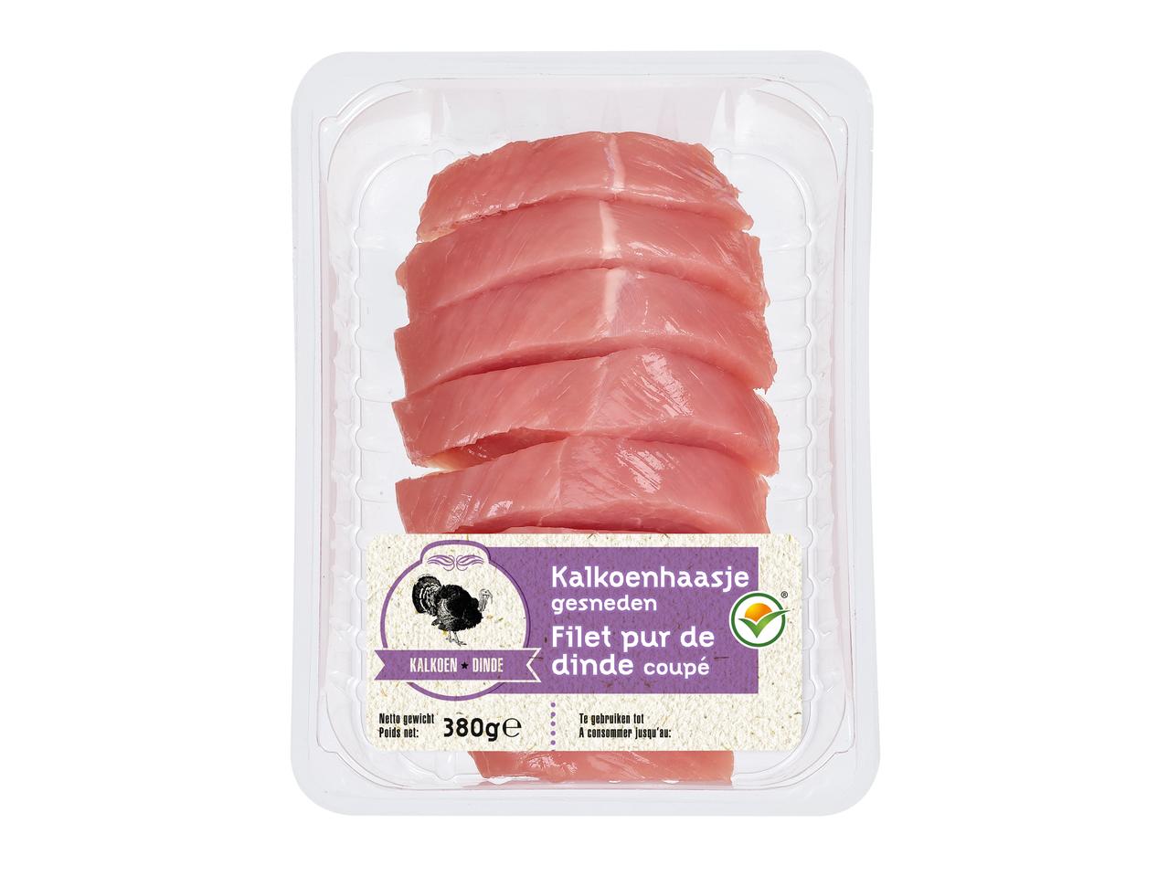 Gesneden kalkoenhaasjes