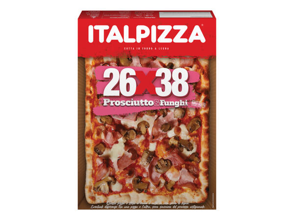 Pizza Ham and Mushrooms