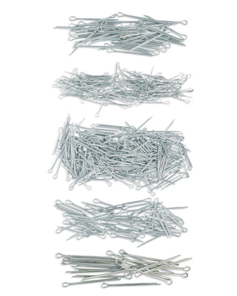500 Piece Split Pin Assortment