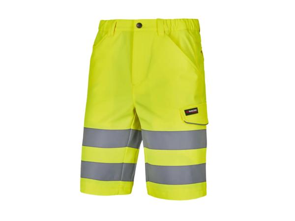 Men's short reflective working trousers