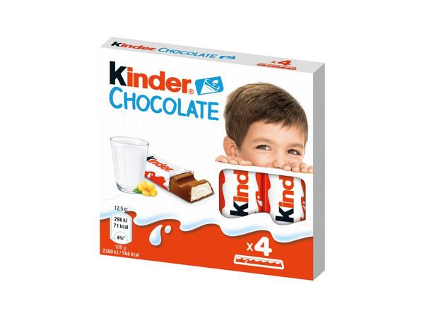 KINDER ČOKOLÁDA