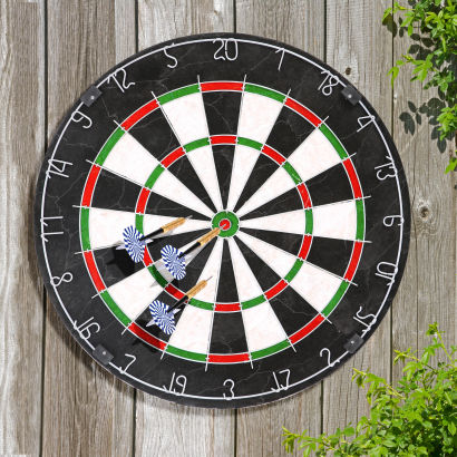 Dartskive sisal