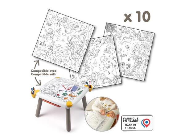 Omalovánky XXL, 10 kusů