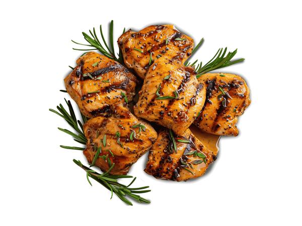 Frische Hühner Oberkeulenschnitzel