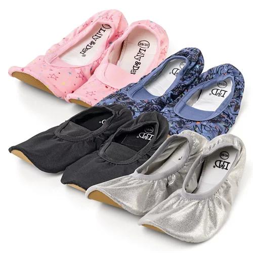 LILY & DAN Chaussons de gymnastique pour enfants
