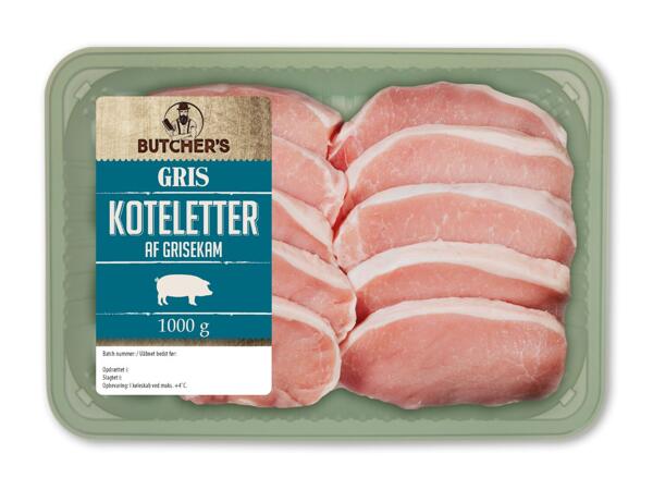 BUTCHER‘S Stegeflæsk eller koteletter