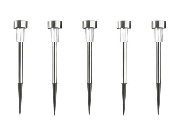 LIVARNO LUX(R) LED-solcellelampe 5-pak