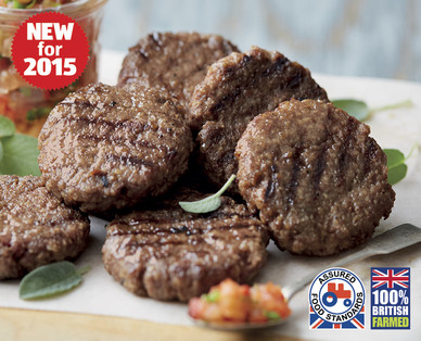 British Mini Beef Burgers