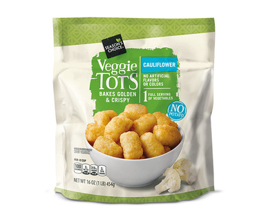 Season's Choice Broccoli & Cheddar or Cauliflower Tots