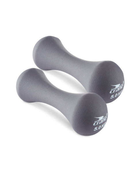Crane 5Kg Dumbbells 2 Pack