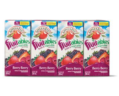 Apple & Eve Fruitables Berry Berry or Fruit Punch Juice Boxes