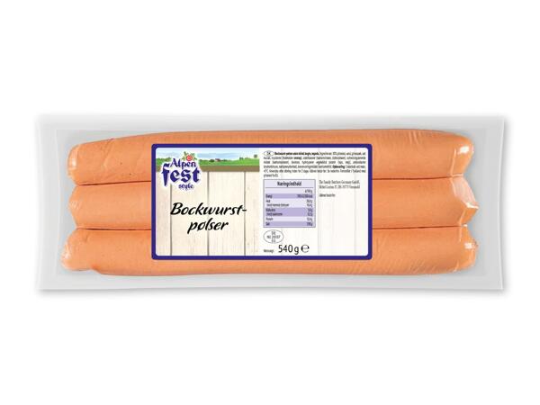 ALPENFEST Bockwurst