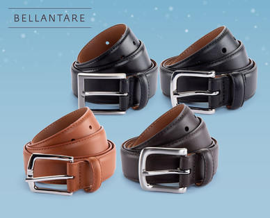 BELLANTARE Herren-Ledergürtel