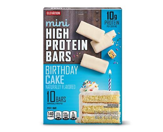 Elevation High Protein Minis Birthday Cake or Lemon