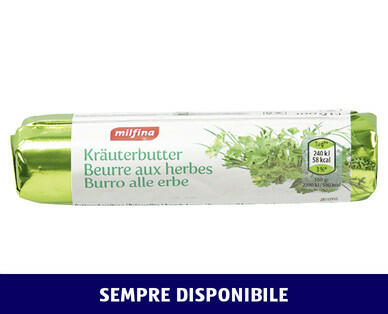 MILFINA 
 BURRO ALLE ERBE