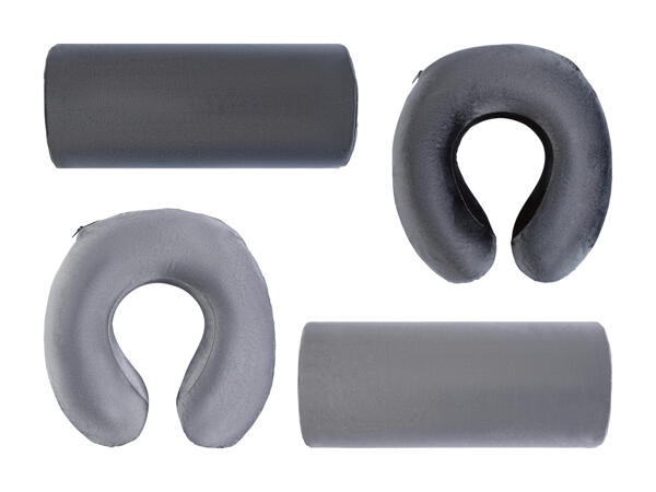 Oreiller repose-nuque/ coussin demi-cylindrique