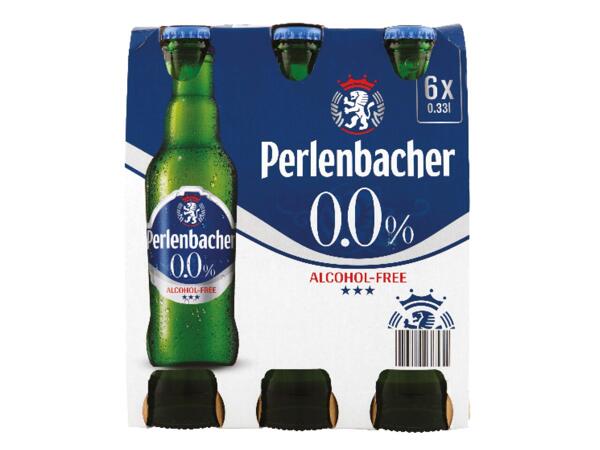 Perlenbacher Non Alcoholic Lager 0% - Lidl — Ireland - Specials archive