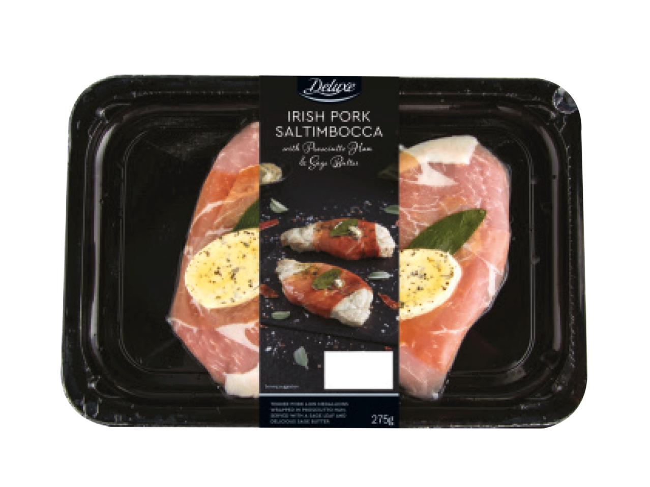 DELUXE Irish Pork Saltimbocca