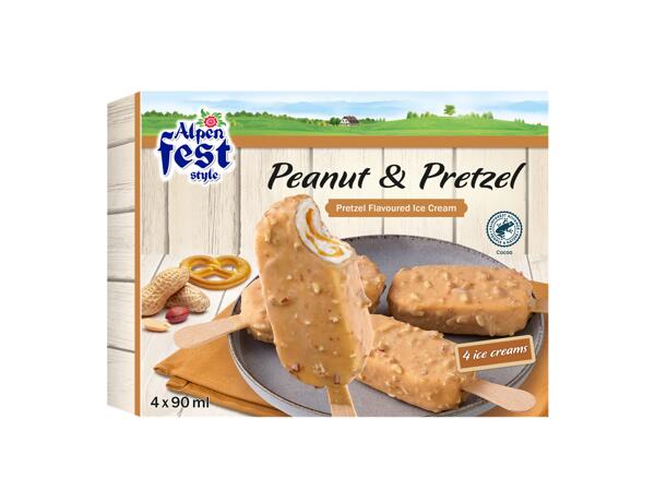 Peanut & Pretzel Ice Cream Bar