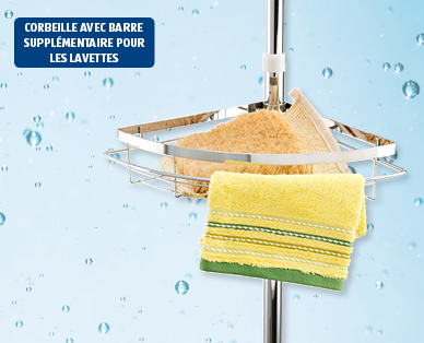 Étagère de bain télescopique EASY HOME(R)