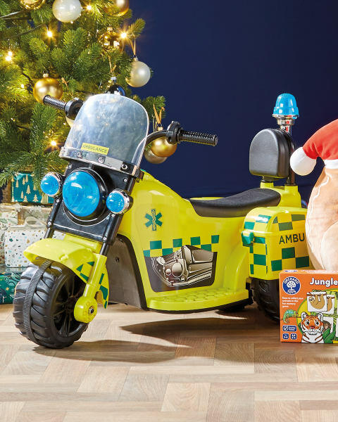 Ambulance Ride-On Trike 6V