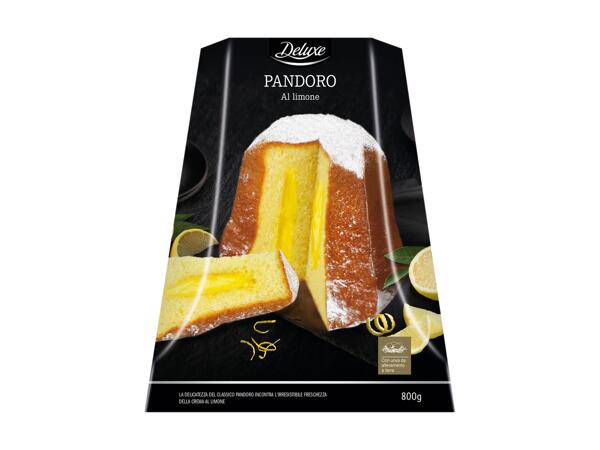 Pandoro with Lemon Cream Filling