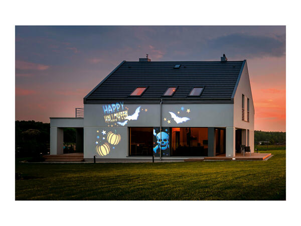 Melinera LED Light Projector with Halloween & Christmas Patterns