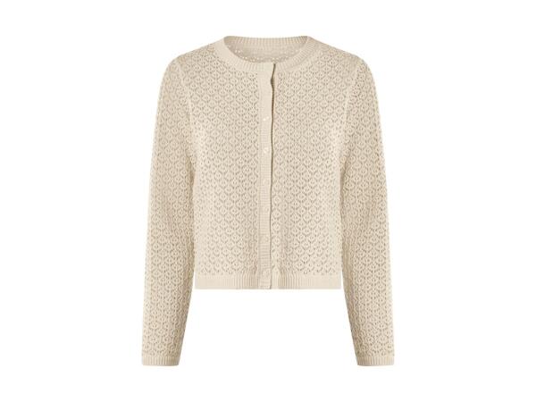 Ajour-cardigan