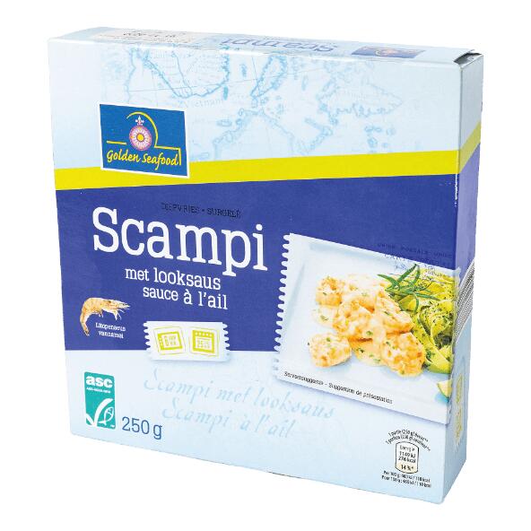 GOLDEN SEAFOOD(R) 				Cassolette de scampi