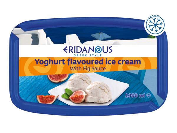 Eridanous Yoghurt Flavoured Ice Cream with Fig Sauce