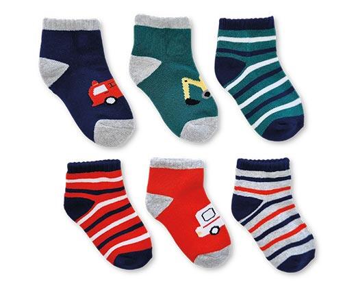 Lily & Dan Toddlers 6pk Socks