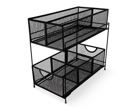 Huntington Home 
 Two-Tier Mesh Organizer