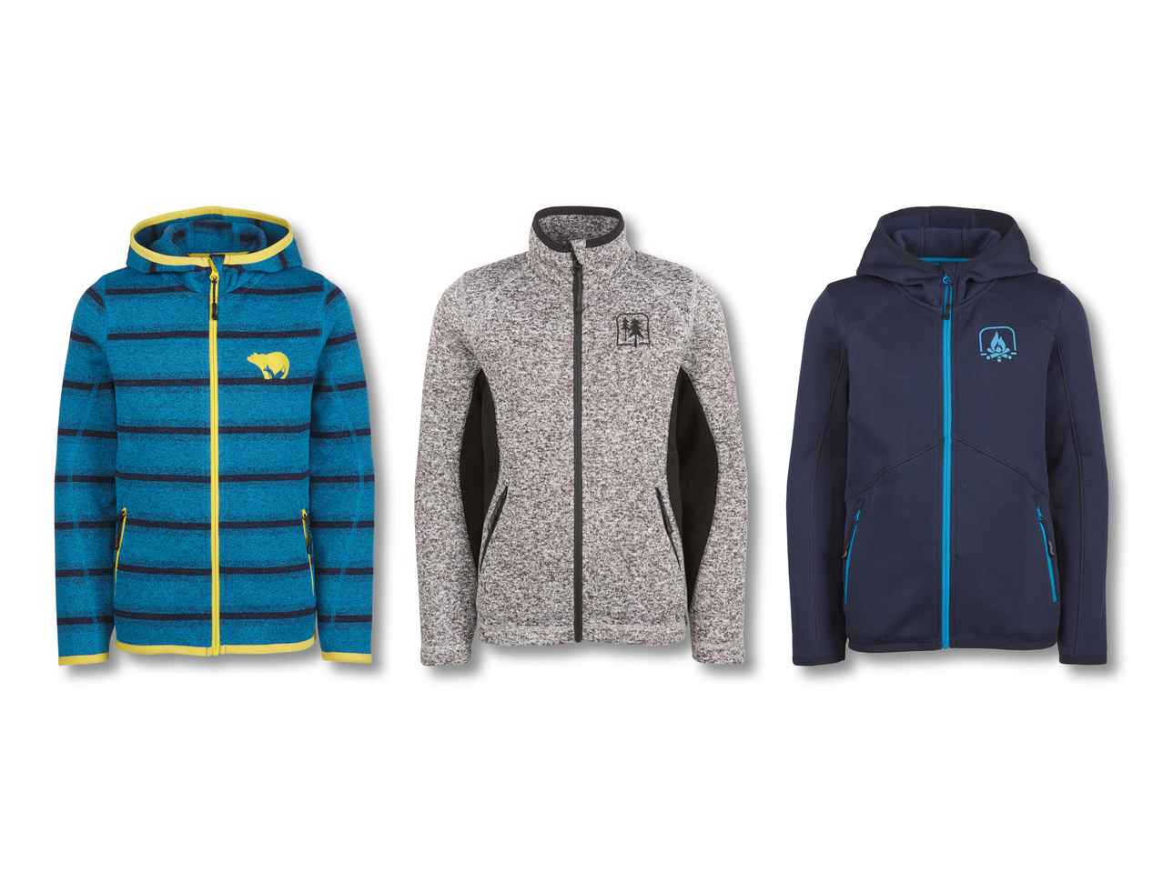 Veste en polaire/ power stretch (uniquement en Suisse romande)1